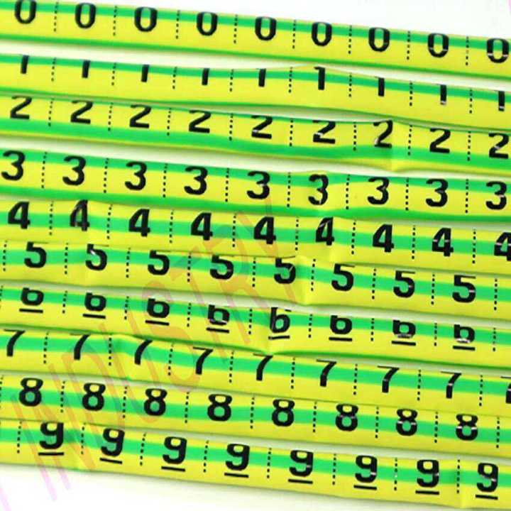 1000PCS%200-9%20Printed%20Heat%20Shrink%20Tubing%20Cable%20Marker%20heat%20wire%20label%20PVC%20insulation%20shrink%20ratio%202:1%20Marked%20Wires%20-%20Image%206