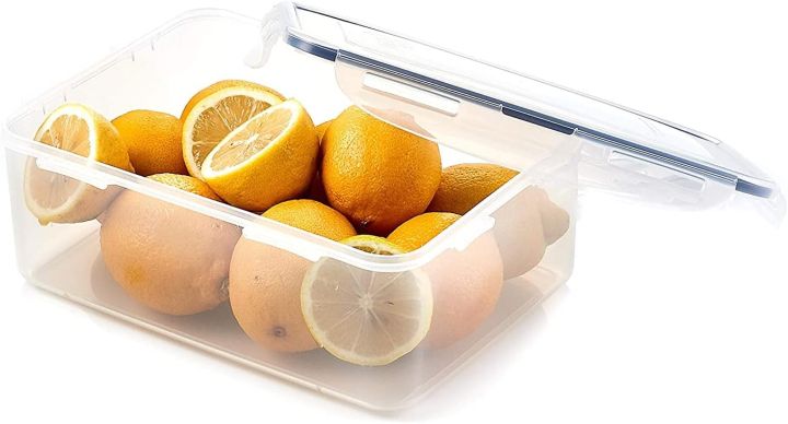 LocknLock Rectangular Airtight BPA Free Microwave Freezer Safe Container 2.6L