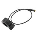 Durable 130X Thumb Throttle 3 Pin Female Plug Waterproof Connector Electric Bike Throttle ABS Thumb Throttle Accelerato for BAFANG BBSHD/BBS01/BBS02 Electric Bicycle Conversion. 