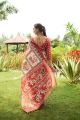 Premium Patola Saree in Soft Tussar Silk By  Sapnaaz Fashion. 