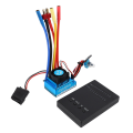 JINMY 2X 1:10 Car 120A Waterproof Brushless Esc + Program Card Combination Details, for 1/10 Rc Car. 