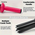 Sutuiying 1/2PCS Hair Curler Fluffy Curling Roll Comb with Anti- Slip Portable Design, Professional Hairstyling Tools for Voluminous Curls. 