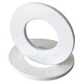 fasdaga 2X Fractional Weights Fractional Weights Mini Weight Plates Strength Training Plates Accurate Accessory White 0.25Kg. 