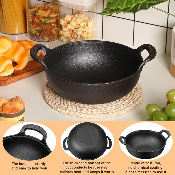 25cm%20Cast%20Iron%20Kadai%20Wok%20Set%20(2%20Pcs)%20%7C%20Pre-Seasoned%20Nonstick%20Fry%20Pan%20with%20Lid%20%7C%20Flat%20Bottom%20for%20Induction,%20Gas%20&%20Electric%20Stoves%20-%20Image%205