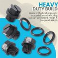 NAMUNY 8 Pack Drain Plugs with O-Rings Pump Plug Pool Filters Replacement Pool Drain Pump Plug SPX1700FG for Pumps. 