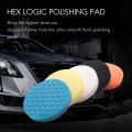 NAMUNY 5pcs 6 Inch 150mm Hex Logic Polishing Pad for Car Polisher Pack of. 