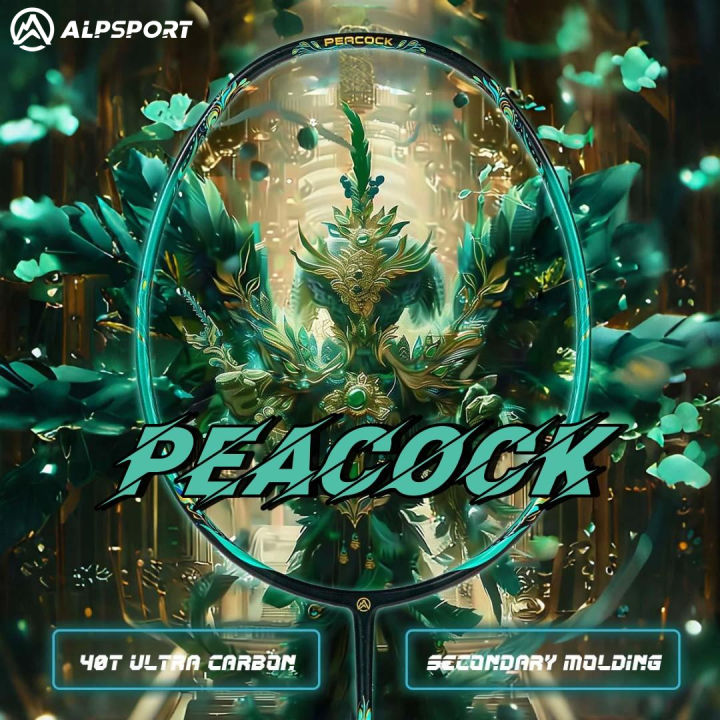 ALP-SPORTS%20Peacock%20Badminton%20Racket%20%7C%2035LBS%20Full%20Carbon%20Fiber%20%7C%204U%20Lightweight%20for%20Aggressive%20Play%20%7C%20Anti-Slip%20Grip%20&%20Free%20Stringing%20%7C%20Fast%20Delivery%20in%20Nepal%20-%20Image%202