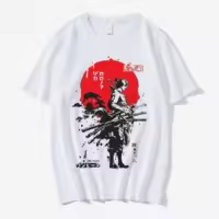 Zoro Anime Printed T-Shirt For Men And Women