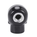 NAMUNY 4 Pair Motorcycle Skull Number Plate Frame Screws Fitting Screw Black. 