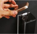 Wall Mounted Abs Plastic Key Lockable Manual Soap Dispenser 500ML - Black. 