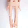 Top Quality Nude See Through Transparent Pantyhose Stocking Body Touch Nude Tights For Women Women for summer. 