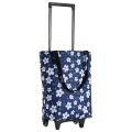 FORIDE Folding Shopping Bag Lady Big Cart Shopping Bag Storage Bag Portable Buy Vegetable Trolley with Wheels Market. 