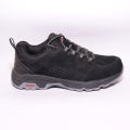 Black Camrel Fabric Plain Design Shoes For Men. 