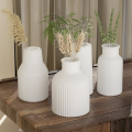 Set Of Four Aesthetic Miniature Vases For Home Decor. 