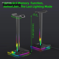 Sutuiying Fashion Anrushide RGB Gaming Headphone Stand Rack 6 Monochrome Modes Gamer Headset New Display Stand Headset Holder Hanger Earphone Accessories. 