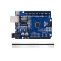 Arduino UNO R3 Microcontroller ATMEGA328P IC Based Development Board. 