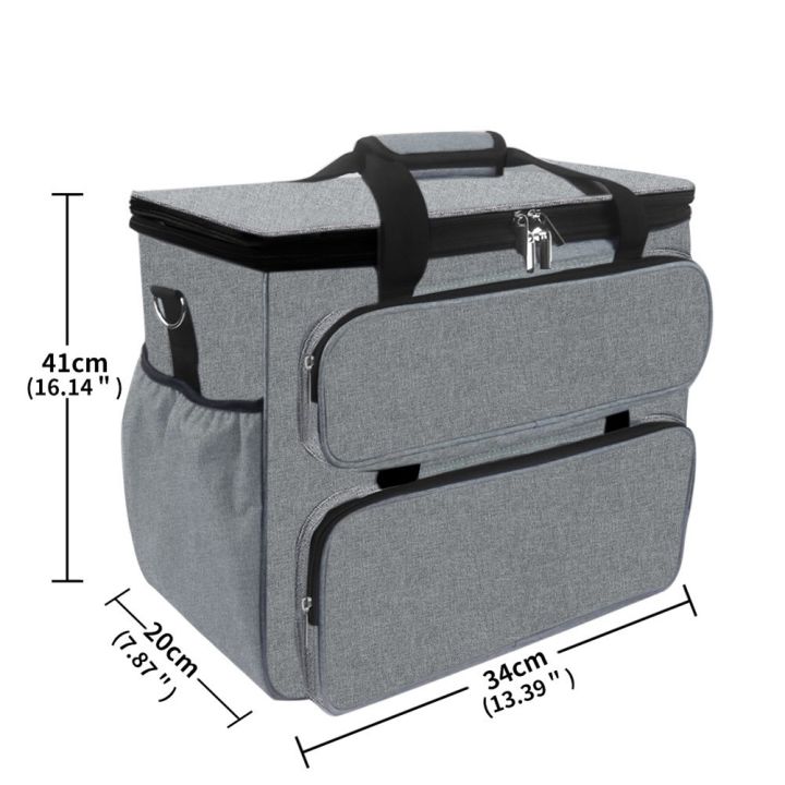 1%20Pcs%20Grey%20Sewing%20Machine%20Accessories%20Storage%20Container%20Bag%20-%20Image%203