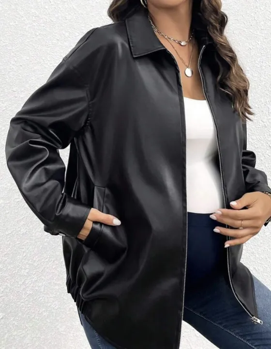Women's%20Oversize%20Leather%20Jacket%20Biker%20Style%20Fashion%20Outerwear%20-%20Image%204