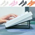 1 Pair New Portable Keyboard Elevated Stand Accessories Raised Keyboard Angle Computer Keyboard Riser Plastic Monitor Holder. 