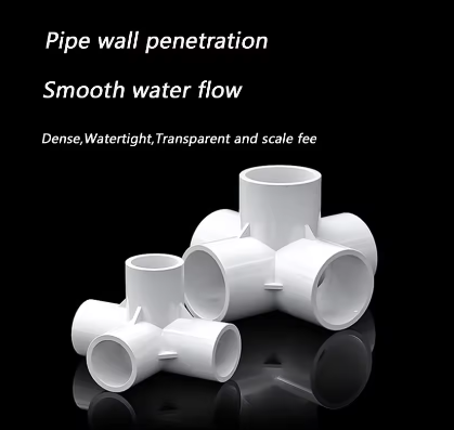 Pvc%20Three-dimensional%20Pipe%20Fittings%20Three-way%20and%20Four-way%20Right-angle%20Joint%20Water%20Pipe%20Diy%20Accessories%20-%20Image%203