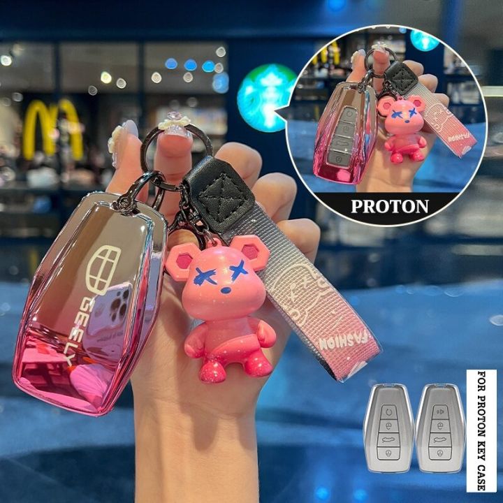 TPU%20Car%20key%20Proton%20car%20smart%20key%20case%20key%20case%20for%20S70/X50/X90%20Key%20Case%20Keyless%20Smart%20Entry%20key%20Proton%20Cover%20kunci%20Keychain%20%20key%20cover%20-%20Image%208