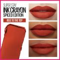 Maybelline SuperStay Ink Crayon Matte Longwear Lipstick 110 Rise To The Top by Genuine Collection. 