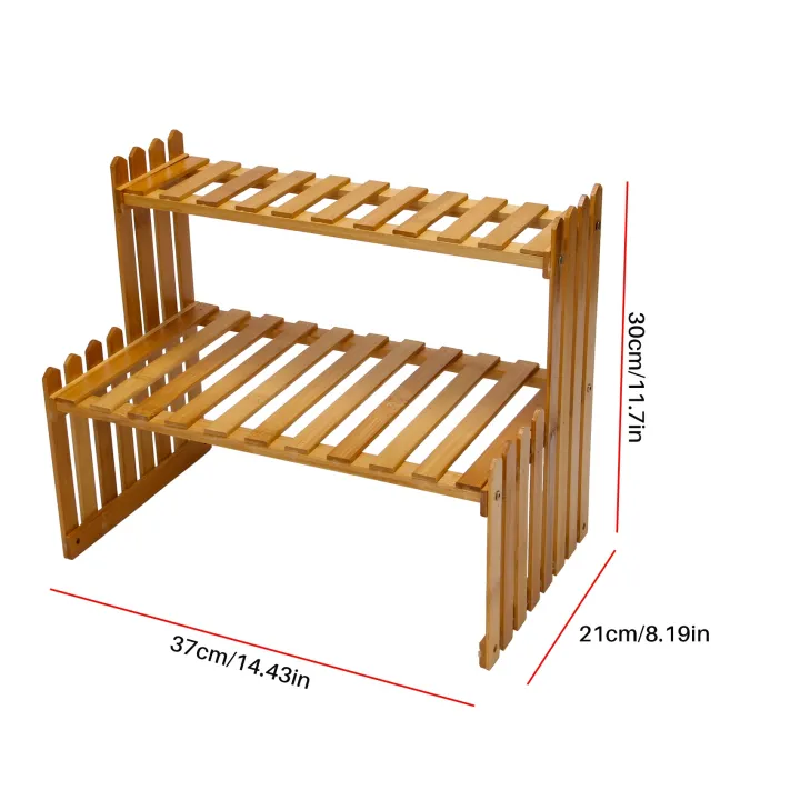 NAMUNY%202%20Layers%20Bamboo%20Storage%20Rack%20Kitchen%20Spice%20Jar%20Bottle%20Seasoning%20Rack%20Decoration%20Organizer%20Shelf%20Home%20Desktop%20Racks%20-%20Image%202