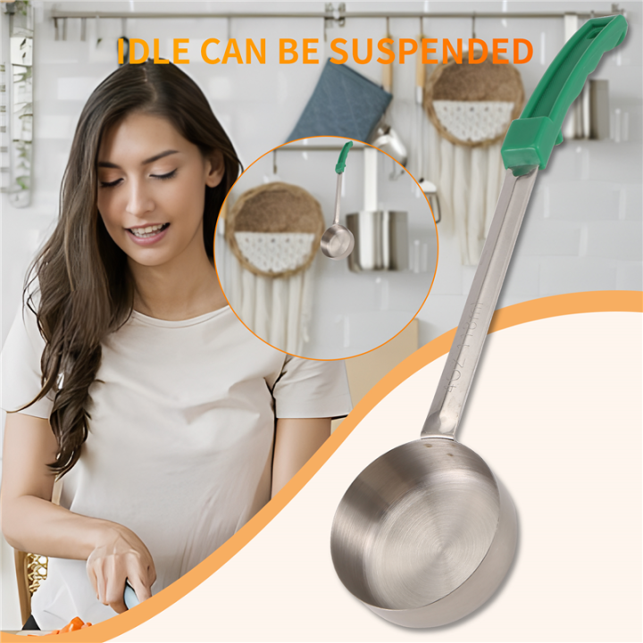 Pizza%20Spread%20Sauce%20Ladle%20Rubber%20Handle%20Flat%20Bottom%20Kitchen%20Cooking%20Spoon%20Stainless%20Steel%20Measuring%20Stir%20Soup%20Spoon%20-4%20Oz%20-%20Image%207
