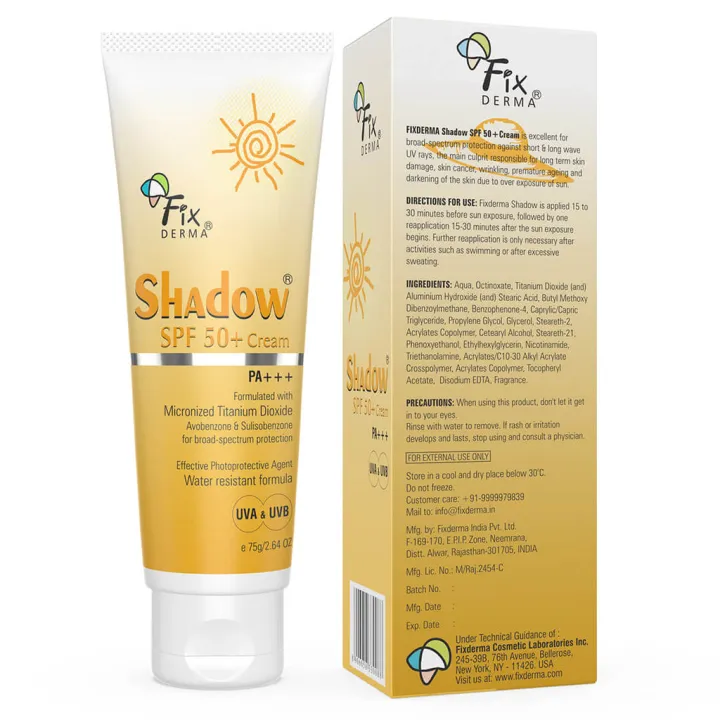 Fix%20Derma%20Shadow%20SPF%2050+%20Sunscreen%20Cream%20For%20Dry%20Skin%2075gm%20-%20Image%202