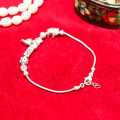 Sterling Silver Pandora Bracelet For Women 9.930Gm. 