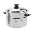Durable Portable Kitchen Timer 60 Minutes multi-purpose Cooking Countdown Reminder Special Household Mechanical Timer for Cooking Baking. 