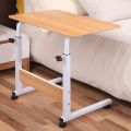 Adjustable Portable Table with Wheels Height And Can Be Adjustable For Small Home Office Desk For Small Spaces(40*80). 
