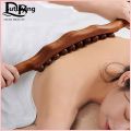 Sutuiying Original Special Offer 20 Beads Carbonized Beech Wood Massage Stick Beauty Salon Dredging Meridians Scraping and Acupressure Slimming Shaping. 