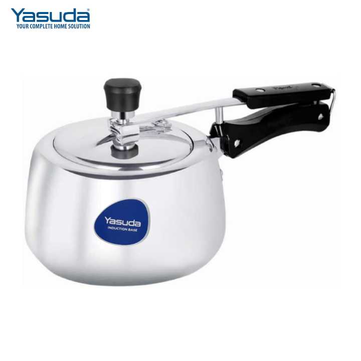 Yasuda 3 ltrs Pressure Cooker Angular with Induction Base