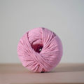 Baby Pink Macrame Twisted Cord Cotton Rope 3mm 0.5 kg. 