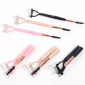 Eyelash Separator Metal Teeth Foldable Eyelash Curler Beauty Makeup Stainless Eyelash Brush Comb Mascara Curl Makeup Tool. 