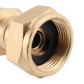 JAERBEE 4X Pressure Washer Swivel Joint, Free to Hose Fitting, Anti Twist Metric M22 14mm Connection, 3000 Psi. 