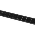 Teacher 0-30cm 0-20cm Measuring Range L Shaped Design Square Ruler Black. 