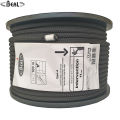 Beal Intervention 11 mm Semi Static Rope Black (50 / 100 / 200 mtr. Pack). 