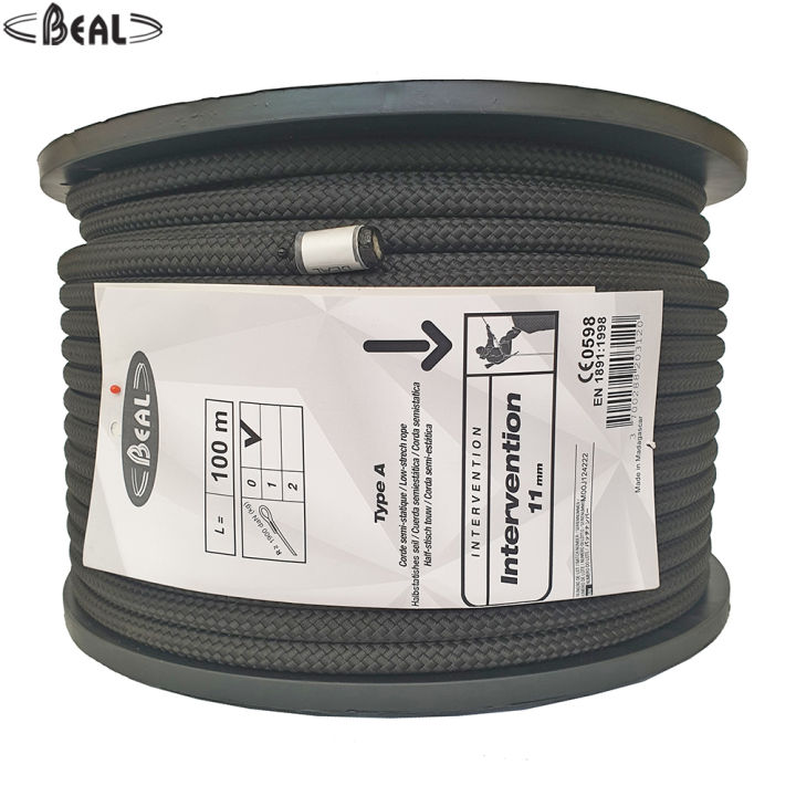 Beal%20Intervention%2011%20mm%20Semi%20Static%20Rope%20Black%20(50%20/%20100%20/%20200%20mtr.%20Pack)%20-%20Image%202