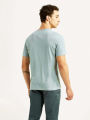 Levis Men Graphic Print Crew Neck Pure Cotton Light Blue T-Shirt 16960-1443 By Brandhouse Fashion. 