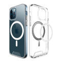 New Magsafe Clear Transparent Case with MagSafe Charging solution for iPhone_13 Pro Case. 