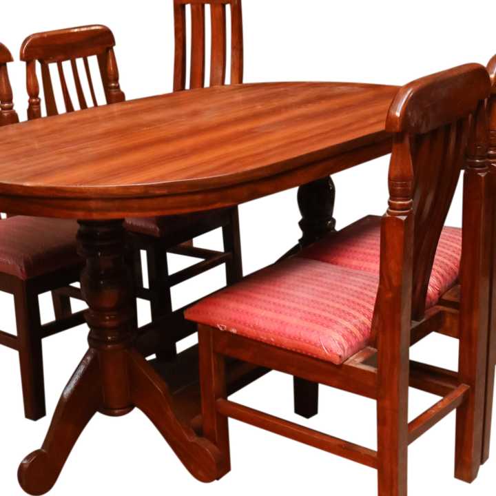 Dark%20Brown%20Color%20Wooden%20Oval%20Dining%20Table%20With%20Four%20Chair%20(60*36*30)%20-%20Image%205