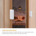 NCANRUI TUYA Zigbee 3.0 Smart Window Door Sensor ZigBee 3.0 Wireless Connection Multifunction for Smart Hub App. 