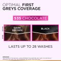 LOreal Paris Casting Creme Gloss Hair Color - 535 Chocolate (87.5g+72ml). 