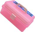 BB Multipurpose Clear Plastic Craft Storage Box Tool Boxes / Sewing / First Aid Organizer Art Storage with Handle and Lock. 