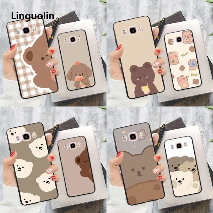 Linguolin%20Kawaii%20Cute%20Bears%20Korean%20Animal%20Case%20For%20Samsung%20Galaxy%20J3%20J5%20J7%202016%20A3%20A5%202017%20A6%20A8%20J4%20J6%20Plus%20J8%20A9%202018%20Phone%20Cover%20-%20Image%202
