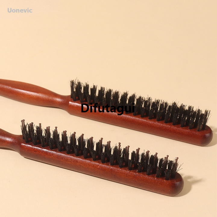 Difutagui%20Combing%20hair%20brush%20wild%20boar%201%20piece%20professional%20salon%20bristle%20New%20style%20wooden%20fine%20tooth%20comb%20hair%20styling%20extension%20tool%20-%20Image%205