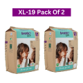 Bambo Nature Diapers size 5(XL-Pant) (Pack Of 2). 
