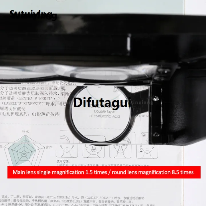Difutagui%20Wenefang%20Sutuiying%20Head-Mounted%20Magnifier%20LED%20Illumination%201.5X%203X%208.5X%2010X%20Helmet%20Luxury%20New%20style%20Fashion%20Style%20Magnifying%20Glass%20Jewelry%20Watch%20Maintenance%20Read%20Magnifier%20-%20Image%205